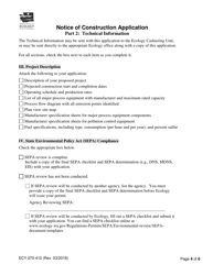 Form ECY070-410 Notice of Construction Application - Washington, Page 4