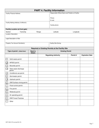Form ECY040-152 Solid Waste Permit Application - Washington, Page 7