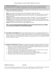 Form ECY070-216 Primary Response Contractors Application - Washington, Page 5