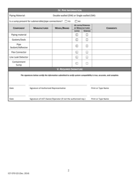 Form ECY070-523 Alternative Fuel Installation or Conversion Checklist - Washington, Page 2
