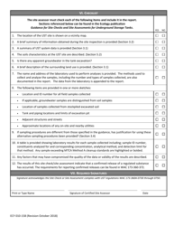 Form ECY010-158 Site Check/Site Assessment Checklist for Underground Storage Tank - Washington, Page 2