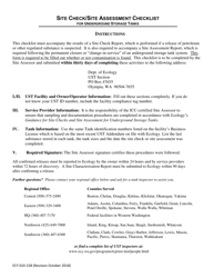 Form ECY010-158 Site Check/Site Assessment Checklist for Underground Storage Tank - Washington, Page 3