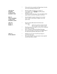 Form ECY060-07 (B2) Running Budget Summary for Projects With Cash Expenditures Only - Washington, Page 4