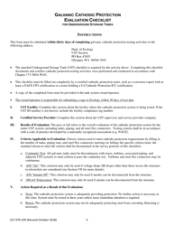 Form ECY070-339 Underground Storage Tank Galvanic Cathodic Protection Evaluation Checklist - Washington, Page 5