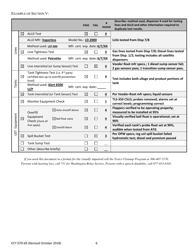 Form ECY070-69 Leak Testing Checklist - Washington, Page 6