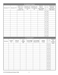 Form ECY070-340 Underground Storage Tank Impressed Cathodic Protection Evaluation Checklist - Washington, Page 3