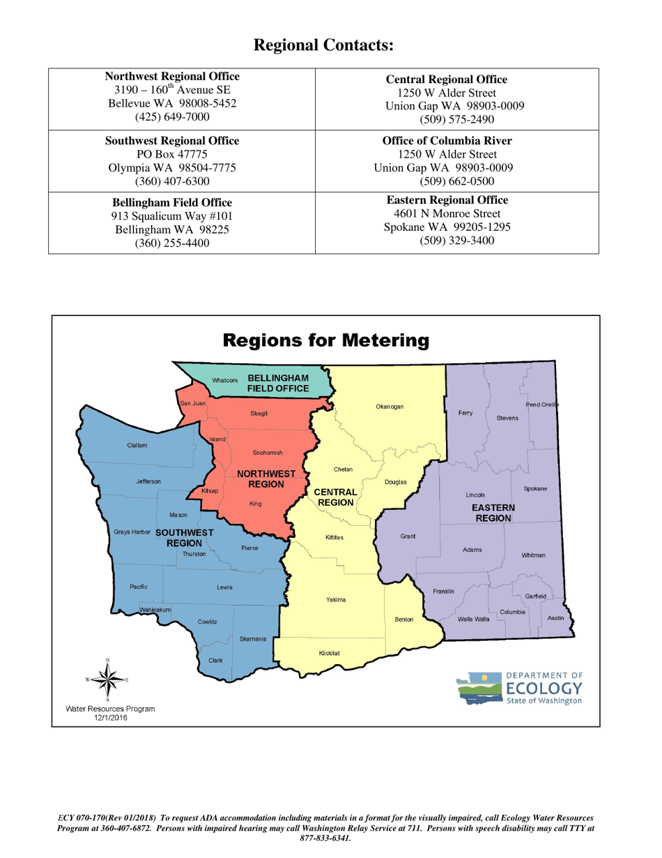 Form ECY070-170 (1) Measuring Device Information - Washington, Page 3