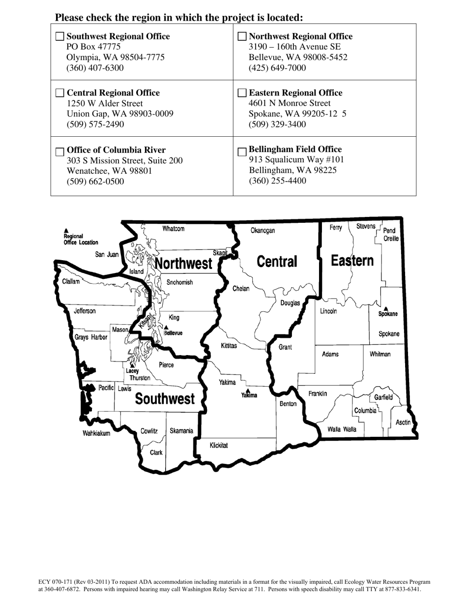 Form ECY070-171 Water Use Data Collection Reporting Form - Washington, Page 4
