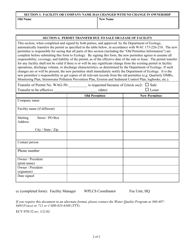 Form ECY070-32 Sand and Gravel General Permit - Change Request Form - Washington, Page 2