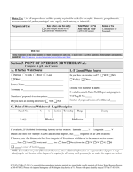 Form ECY070-371 Request for Determination of Water Budget Neutrality - Water Resources Program - Washington, Page 2