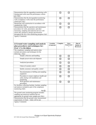 Form ECY040-146 Ground Water Monitoring Requirements Checklist for Review of Solid Waste Permit Application Per Wac 173-350-500 - Washington, Page 2