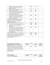Form ECY040-143 Moderate Risk Waste Facility Checklist for Review of Solid Waste Permit Application Per Wac 173-350-360 - Washington, Page 4