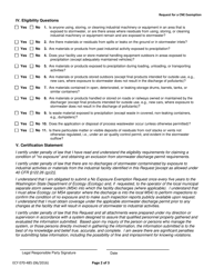 Form ECY070-485 Request for a Conditional No Exposure Exemption - Washington, Page 2