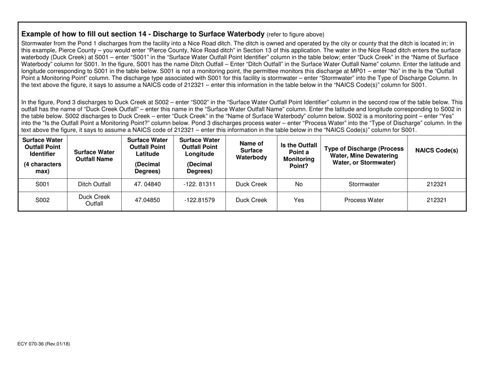 Form ECY070-36 Sand and Gravel Permit Portable Beginning of Operations Notice - Washington, Page 11