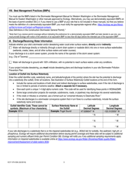 Form ECY070-558 Construction Stormwater General Permit Modification/Update - Washington, Page 3