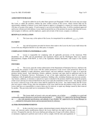 Standard Real Estate Lease Agreement Template - Washington, Page 3