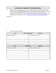 Form ECY040-179 Application for a State Waste Discharge Permit to Discharge Industrial Wastewater to Ground Water by Land Treatment or Application - Washington, Page 3