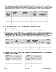 Forest Practices Application/Notification - Eastern Washington - Washington, Page 7