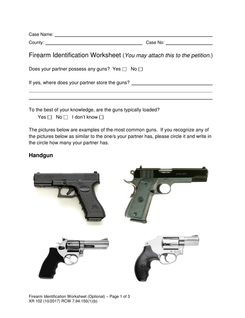 types of guns with pictures and names pdf