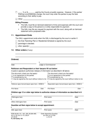 Form FL All Family146 Order Appointing Guardian Ad Litem for a Child - Washington, Page 4