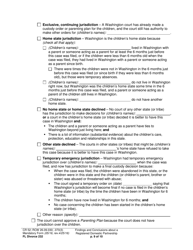 Form FL Divorce232 Findings and Conclusions About a Registered Domestic Partnership - Washington, Page 9