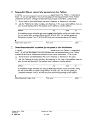 Form FL Visits476 Petition for Visits - Washington, Page 9