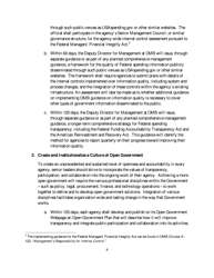 M-10-06 - Memorandum for the Heads of Executive Departments and Agencies (Open Government Directive), Page 4