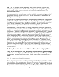M-13-22 - Memorandum for the Heads of Executive Departments and Agencies (Planning for Agency Operations During a Potential Lapse in Appropriations), Page 10