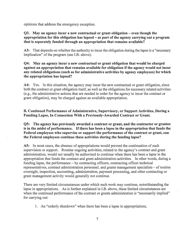 M-13-22 - Memorandum for the Heads of Executive Departments and Agencies (Planning for Agency Operations During a Potential Lapse in Appropriations), Page 7