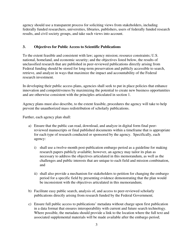 Memorandum for the Heads of Executive Departments and Agencies (Increasing Access to the Results of Federally Funded Scientific Research), Page 3