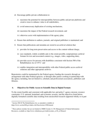 Memorandum for the Heads of Executive Departments and Agencies (Increasing Access to the Results of Federally Funded Scientific Research), Page 4
