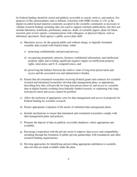 Memorandum for the Heads of Executive Departments and Agencies (Increasing Access to the Results of Federally Funded Scientific Research), Page 5