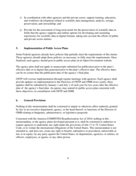 Memorandum for the Heads of Executive Departments and Agencies (Increasing Access to the Results of Federally Funded Scientific Research), Page 6