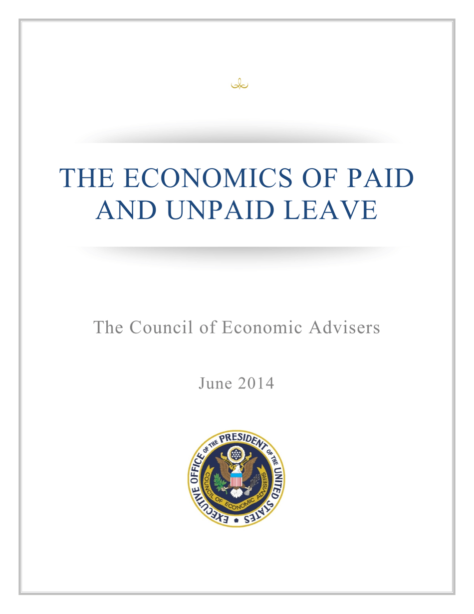 The Economics of Paid and Unpaid Leave - the Council of Economic Advisers, Page 1