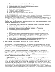 Memorandum (Compendium of Animal Rabies Prevention and Control, 2011) - National Association of State Public Health Veterinarians, Inc., Page 10