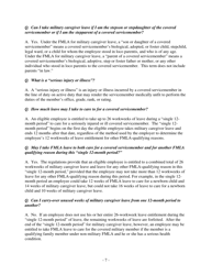 Military Family Leave Provisions of the Fmla (Family and Medical Leave Act) Frequently Asked Questions and Answers, Page 7