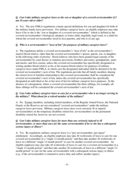 Military Family Leave Provisions of the Fmla (Family and Medical Leave Act) Frequently Asked Questions and Answers, Page 8