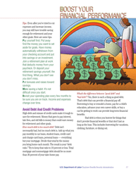 Savings Fitness: a Guide to Your Money and Your Financial Future, Page 13