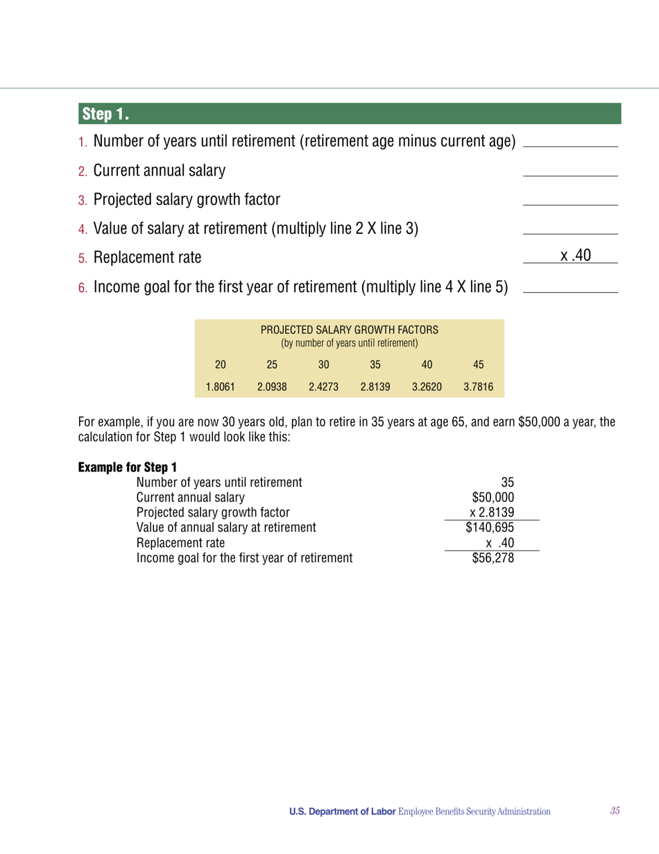 Savings Fitness: a Guide to Your Money and Your Financial Future, Page 37