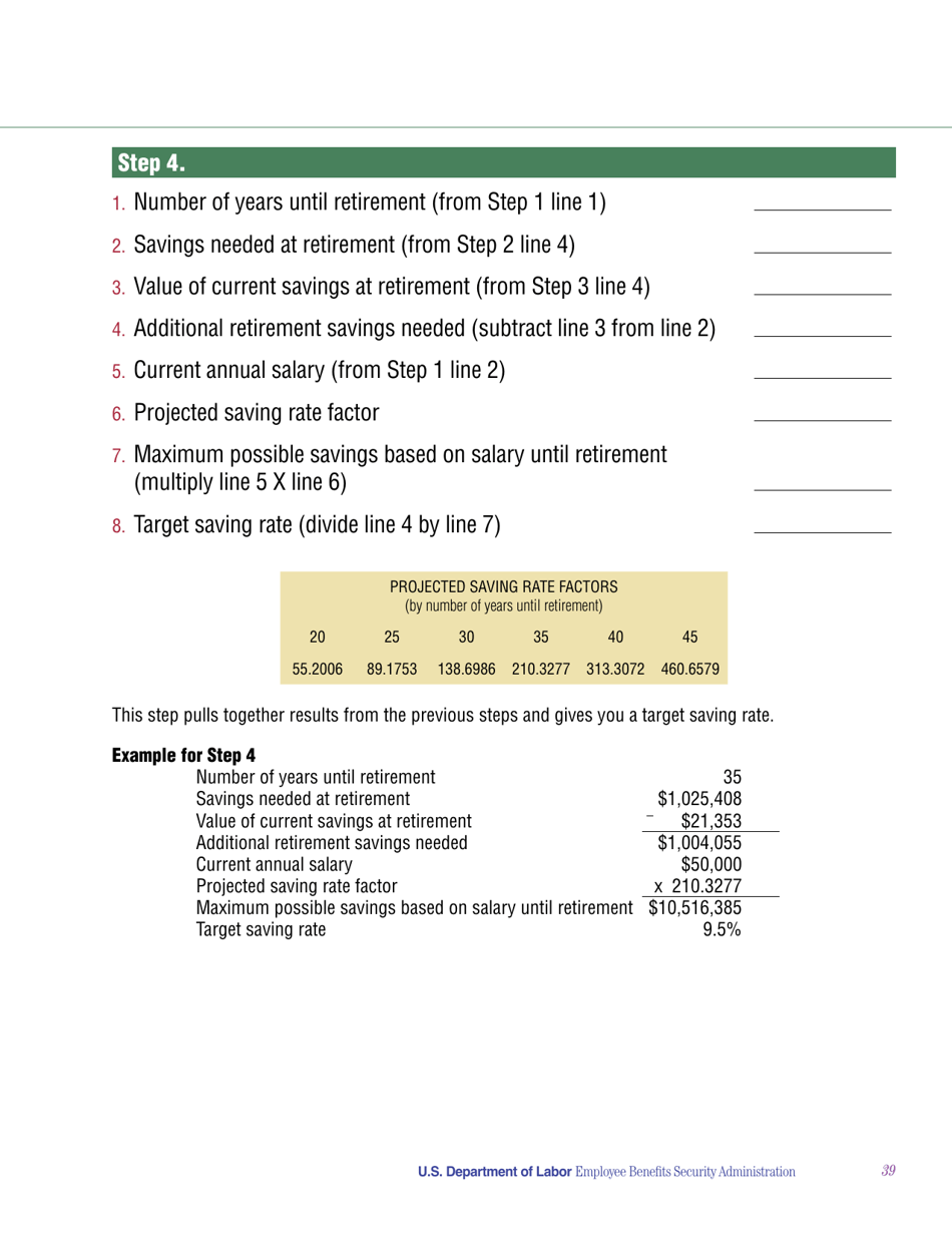Savings Fitness: a Guide to Your Money and Your Financial Future, Page 41