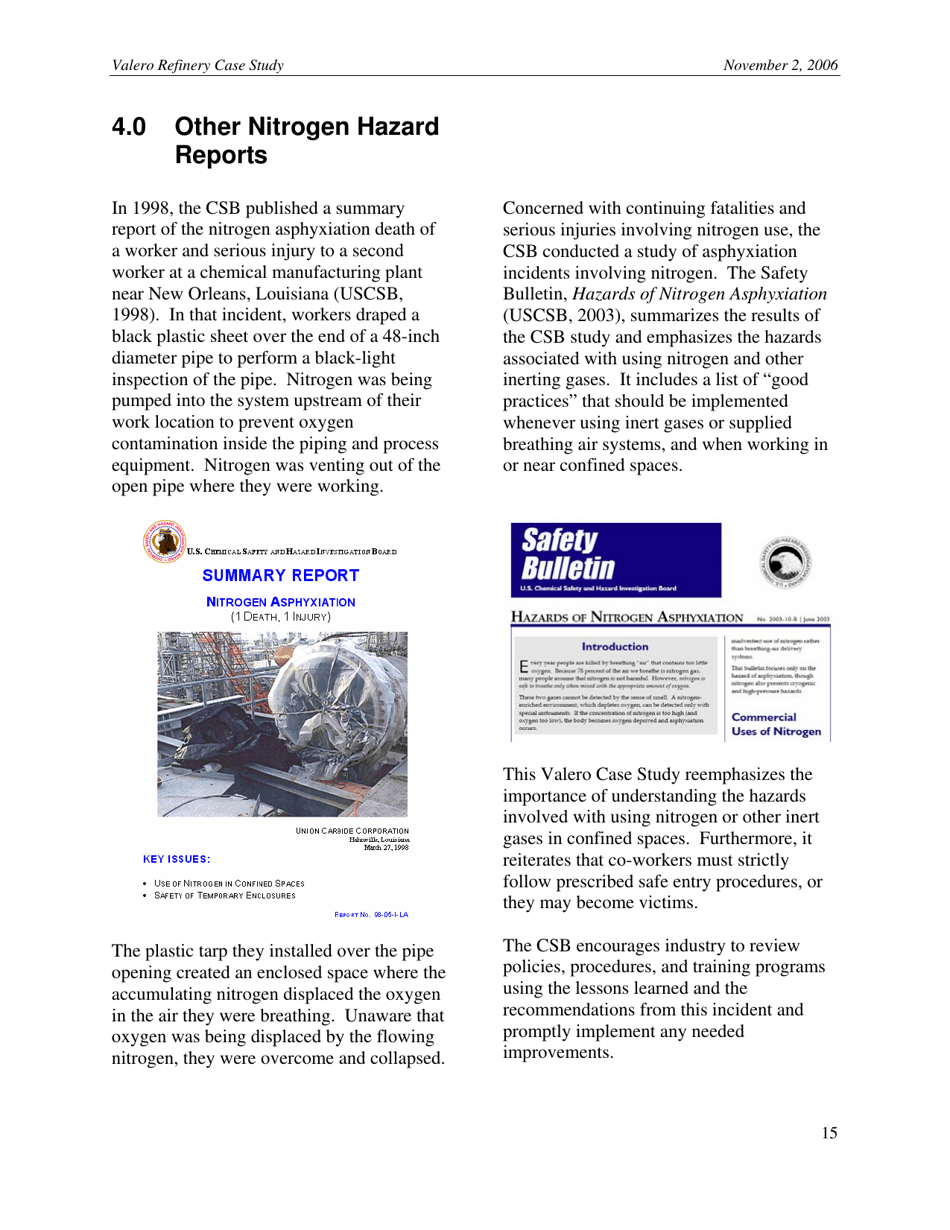 Case Study: Confined Space Entry - Worker and Would-Be Rescuer Asphyxiated (2006-02-i-De), Page 15
