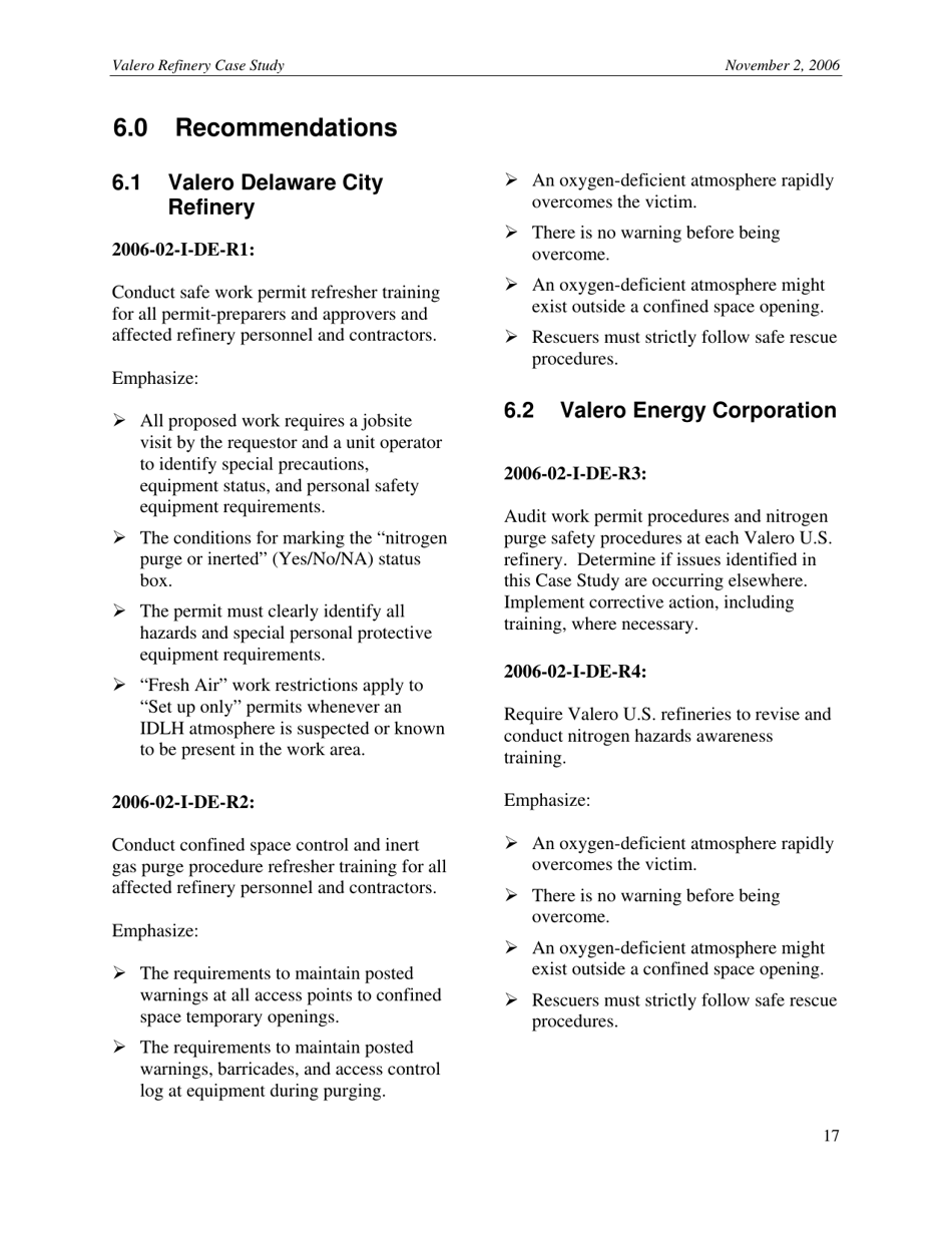 Case Study: Confined Space Entry - Worker and Would-Be Rescuer Asphyxiated (2006-02-i-De), Page 17