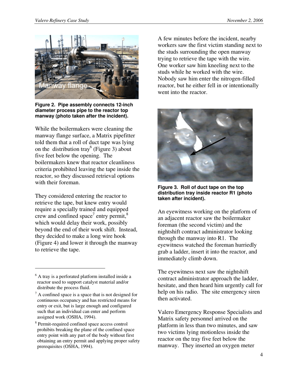 Case Study: Confined Space Entry - Worker and Would-Be Rescuer Asphyxiated (2006-02-i-De), Page 4
