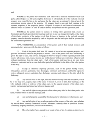 Premarital Agreement Template, Page 2