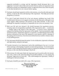 Premarital Agreement Checklist - Willick Law Group, Page 2