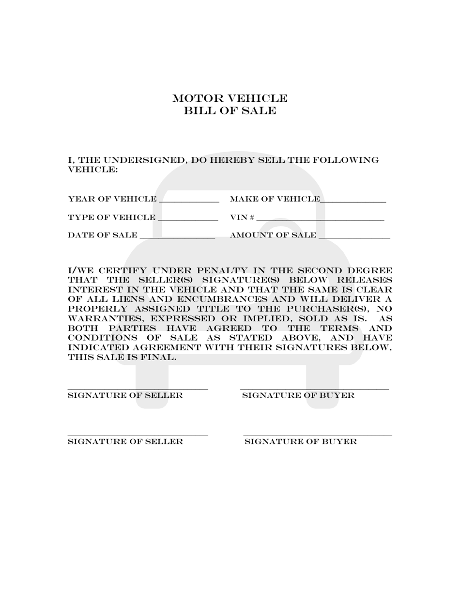 phillips county colorado motor vehicle bill of sale form download printable pdf templateroller