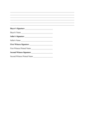 Motor Vehicle Bill of Sale Form - Illinois, Page 2