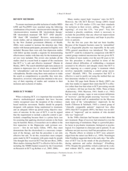 The Effectiveness of Electroconvulsive Therapy: a Literature Review, John Read, Richard P. Bentall, Page 2