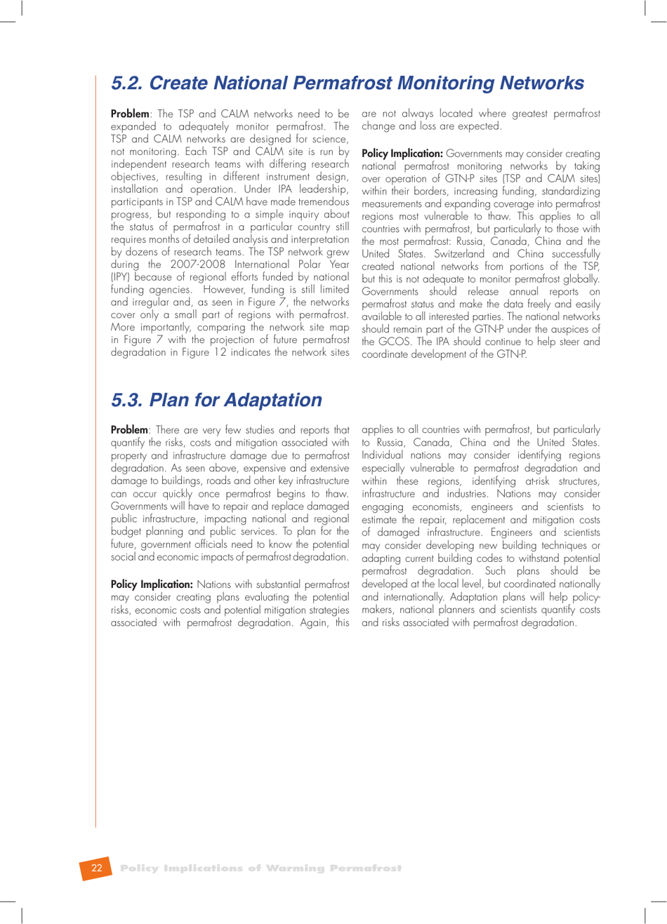 Policy Implications of Warming Permafrost - United Nations Environment Programme (Unep), Page 29