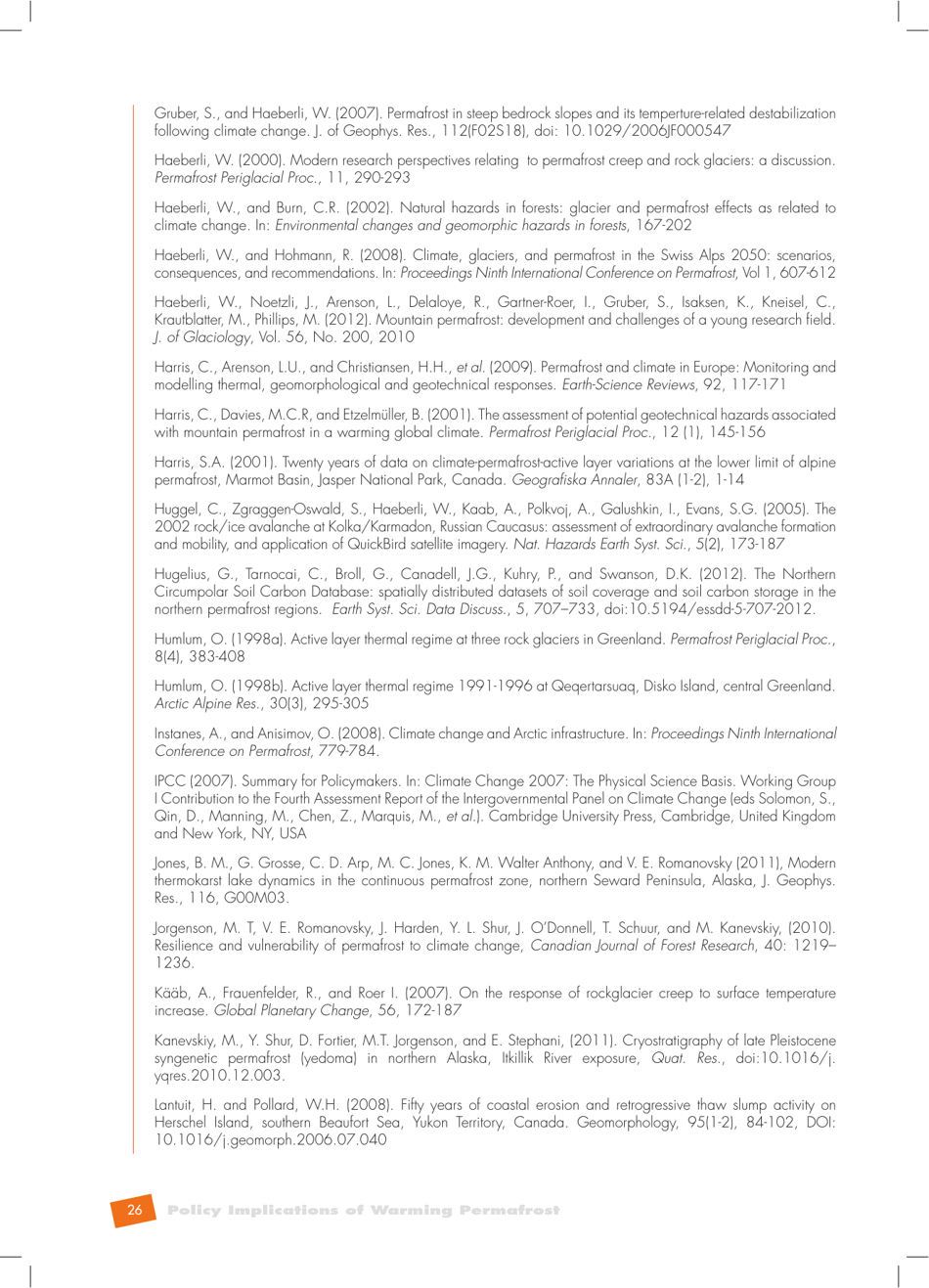 Policy Implications of Warming Permafrost - United Nations Environment Programme (Unep), Page 33